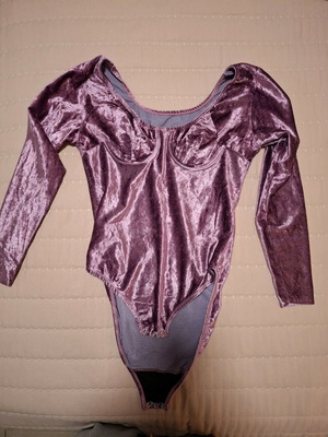 Bodysuit purple M/L new, never worn