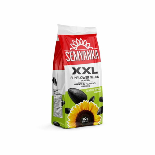 Russian sunflower seeds 300g new, salted and unsalted