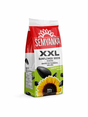 Russian sunflower seeds 300g new, salted and unsalted