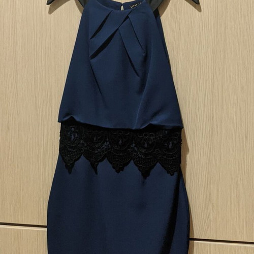 Midi dress Lipsy London No.EU36* (UK8) like new, dark blue, pencil fit