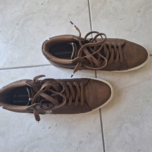 Polo U.S. Assn. men's brown boots size 44 used