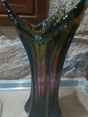 Συλλεκτικό βάζο Murano Sommerso σαν καινούργιο, vintage 1960s/70s, 4 κιλά