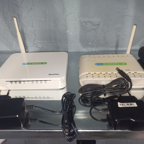 ADSL2+ Wi-Fi Router Pack of 4 used, OTE Conn-X, Tellas, TP-Link
