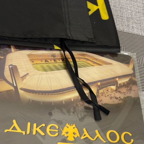 AEK mousepad and flag in excellent condition, official replica