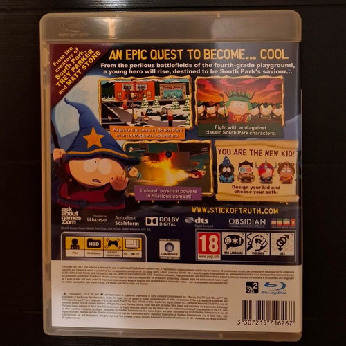 South Park The Stick of Truth PS3 used, excellent condition