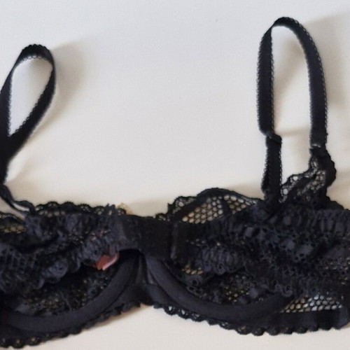 Agent Provocateur black lace bra 75C like new