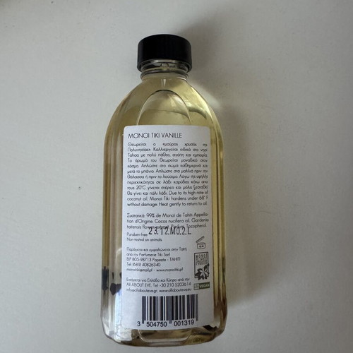Monoi Tiki Tahiti Vanille Body and Hair Oil new 120ml