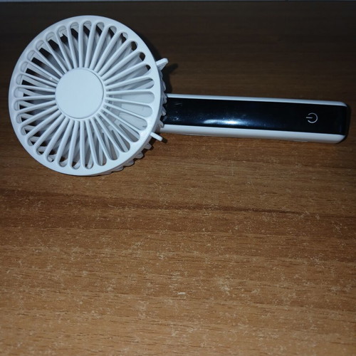 Rechargeable fan used, works