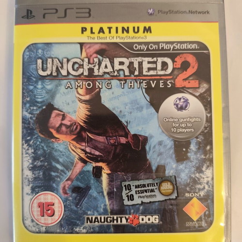 Uncharted 2 Among Thieves Platinum for PlayStation 3 like new