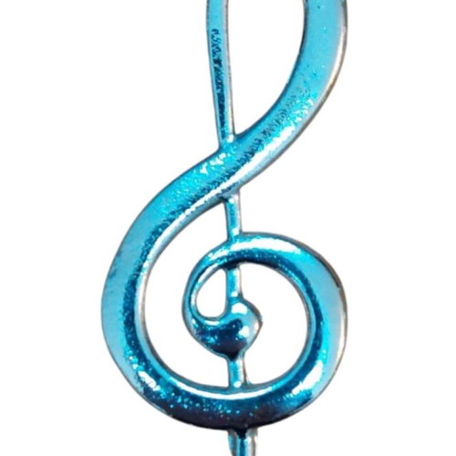Treble clef pendant new set of 20, size 6 cm