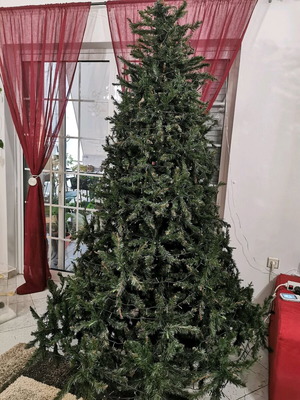 Christmas tree like new, height 2.40 m