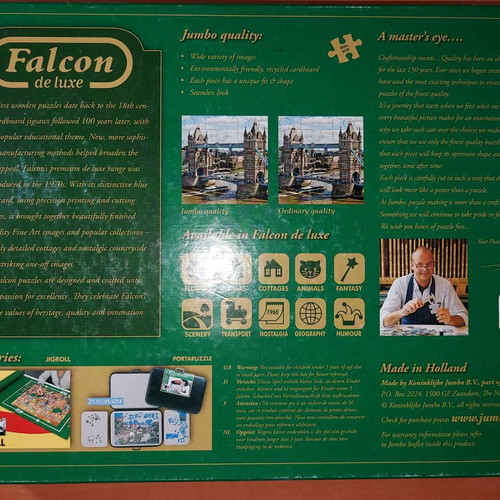 Falcon 1500-piece puzzle 'Country Village: A Quiet Afternoon' by Steve Crisp