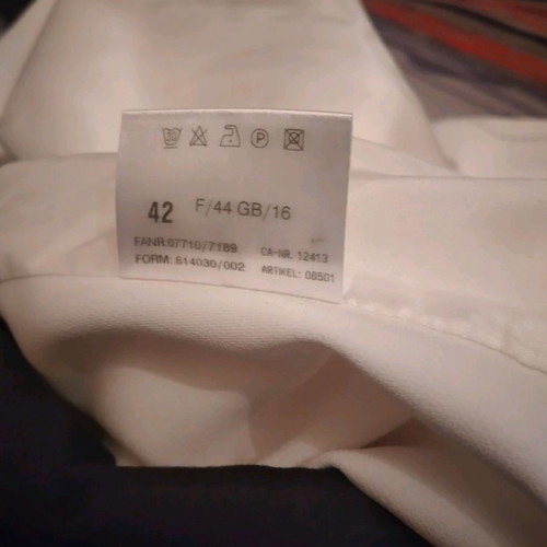Basler jacket used, white, size M