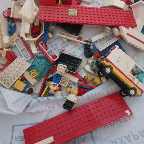 Lego 6395 Victory Lap Raceway μεταχειρισμένο του 1988 με φιγούρες