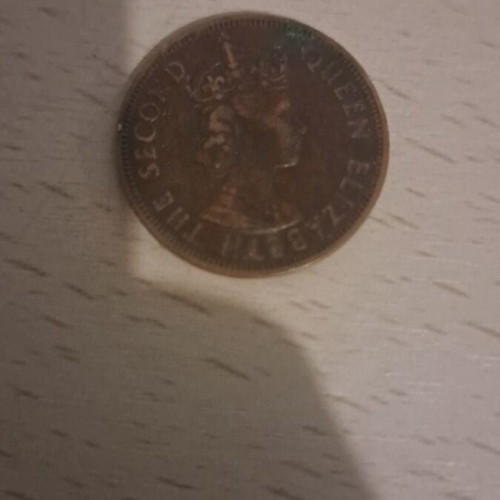 5 Cents Coin 1962 used, Queen Elizabeth