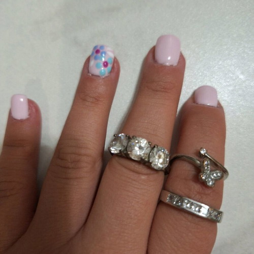 Rings used, set of 3, silver included