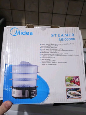 Midea steamer like new, used once