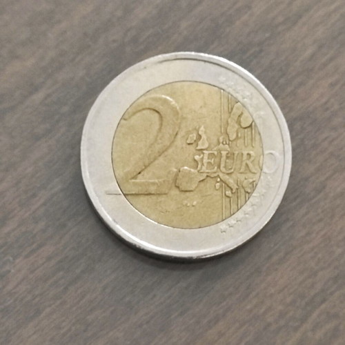 2 Euro Coin Finland 1999 used, cloudberry design