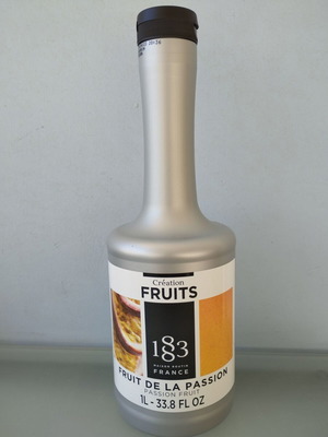 Πουρές Σιρόπι Passion Fruit 183 Maison Routin France Καινούργιο 1 Λίτρο