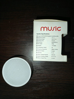 Speaker used Bluetooth and wired