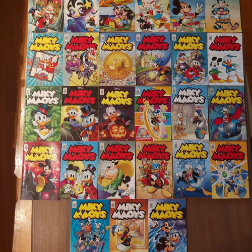 Miky Maous comic magazines, 171 issues, various editions