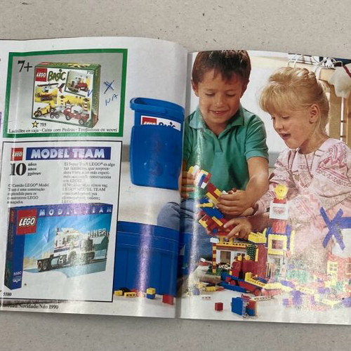 Lego 1990 Catalog In good condition with signs - pen notes Price 3.50 Euros