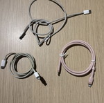 Καλώδια φόρτισης για κινητό, iPad και άλλα, σετ 3 τεμαχίων
