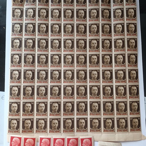 Prewar stamp collection, Greek and foreign