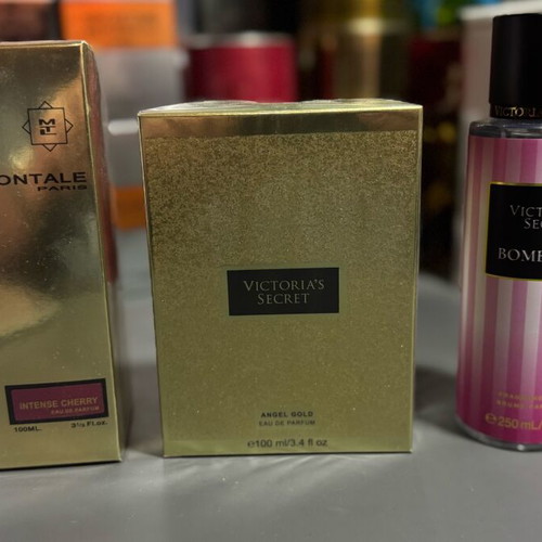 Golden Glow perfume gift set new, Victoria’s Secret and Montale