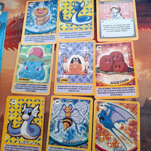 Pokemon Vintage Cards pack of 20 like new, Greek