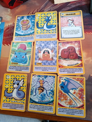Pokemon Vintage Cards pack of 20 like new, Greek