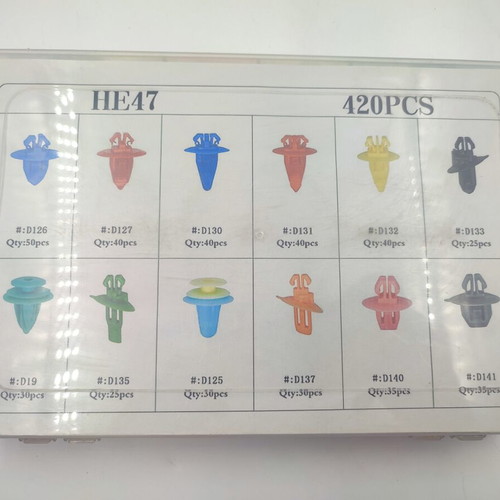 Plastic Bumper Clips Set 420 pcs for Toyota and Others New