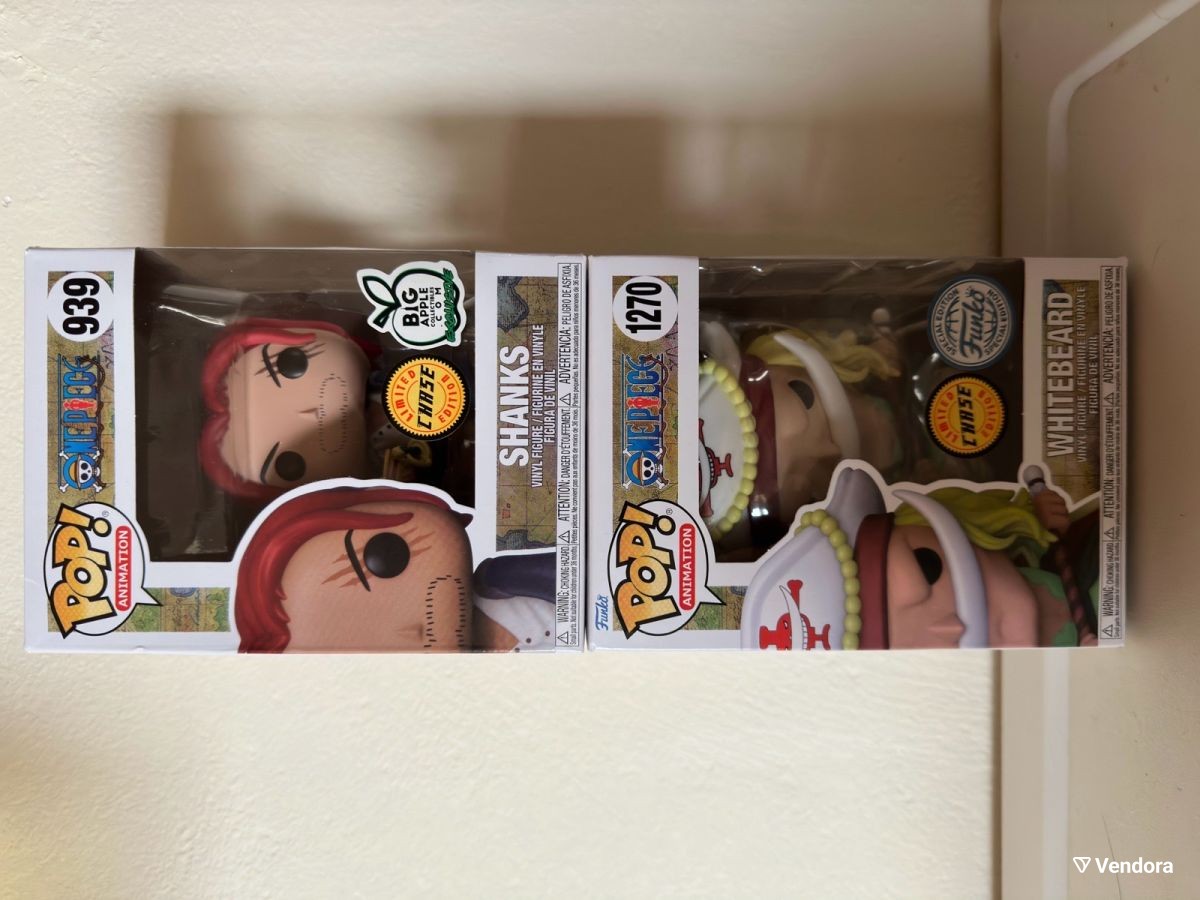 Funko Pop! Animation One Piece Shanks Chase Big Apple Collectibles