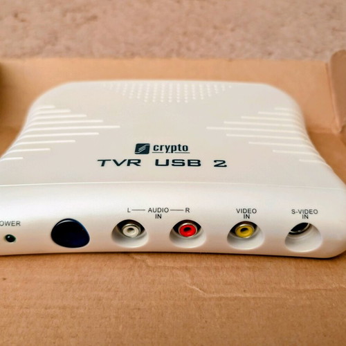 Crypto TVR USB 2 Συσκευή Τηλεόρασης και Ραδιοφώνου σαν καινούργια
