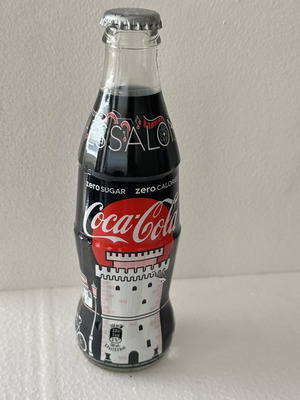 Μπουκάλι Coca Cola Zero Θεσσαλονίκη 250 ml συλλεκτικό μεταχειρισμένο 2018