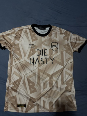 Bloody Hawk Merch Jersey like new, size M, black and beige