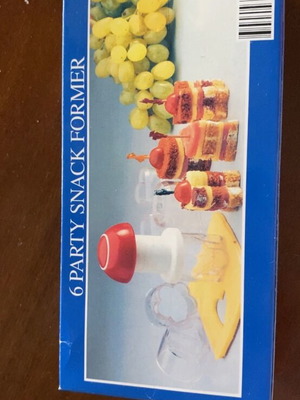 Snack party cutter set new, 6 different shapes