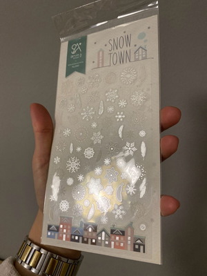 Snow Town stickers new