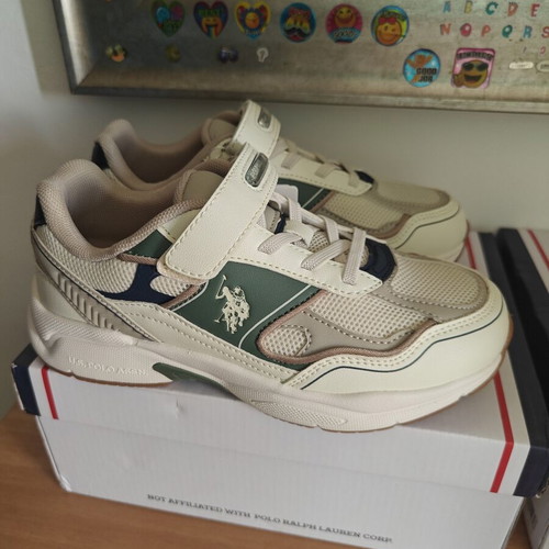 U.S. Polo Assn. Supole 5FX sneakers size 35 new, multicolor