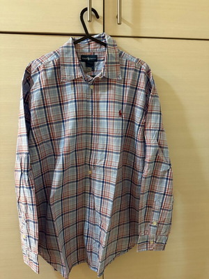 Polo Ralph Lauren ριγέ ανδρικό πουκάμισο μεταχειρισμένο, μέγεθος XL πολύχρωμο
