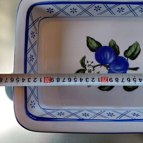 Ceramic serving platter used 36 cm Vicko