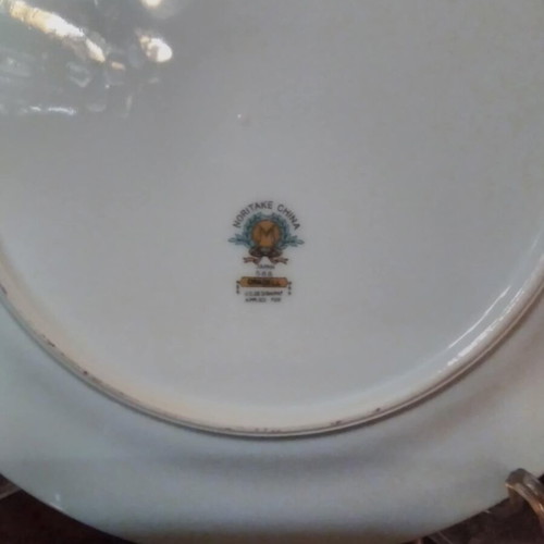 Noritake China Oradell Japan 588 porcelain dinner plate used