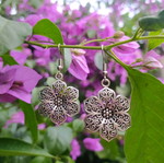 Dangling earrings used