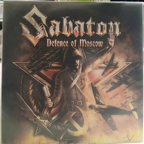 Sabaton Defence Of Moscow vinyl single 7" 45 RPM red limited edition like new