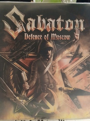 Sabaton Defence Of Moscow vinyl single 7" 45 RPM red limited edition like new