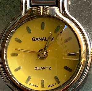 Γυναικείο ρολόι Ganalux quartz ολοκαίνουργιο