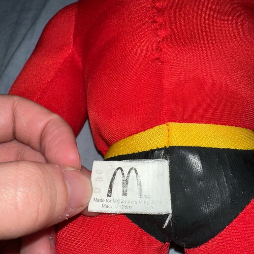 Bob "The Incredibles" 2004 McDonald’s x Disney doll like new