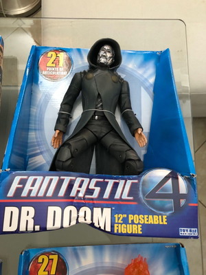Doctor Doom Fantastic Four Movie Roto φιγούρα 12 ιντσών καινούργιο με 21 σημεία άρθρωσης