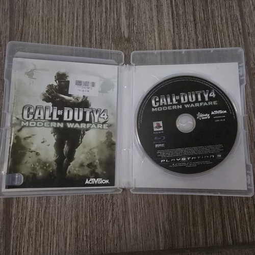Call of Duty 4 Modern Warfare Trilogy PS3 game, like new