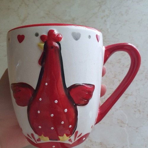 Mug with rooster like new
